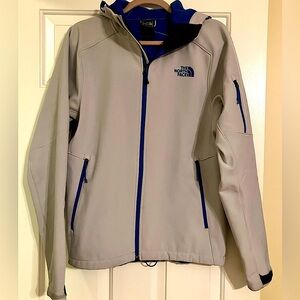 The North Face Men’s Hooded Nylon Jacket w/ Fleece Lining